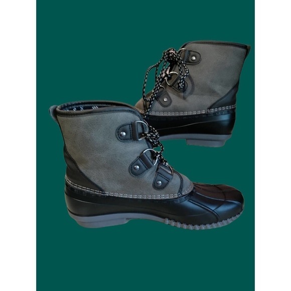 Maurices Women's duck Boots size 10 like new worn 2 times - Picture 2 of 7